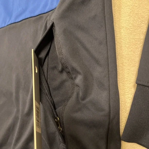 Nike Track Jacket Men's XL Academy 19 Full Zip/Pockets Soccer Blue Y2K Vtg - Picture 7 of 16